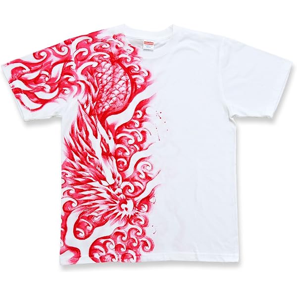 東福寺蛙ロングTシャツ 碧 あお 和柄 和風 手描き 手書き かえる